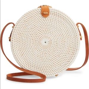 Boho Wicker Crossbody